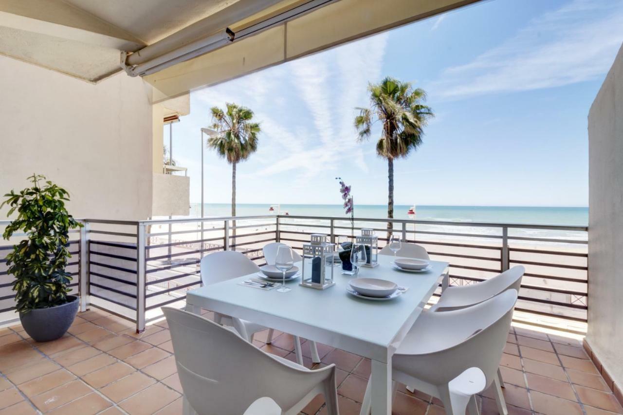 Apartamento La Terraza Del Mar Cádiz Kültér fotó